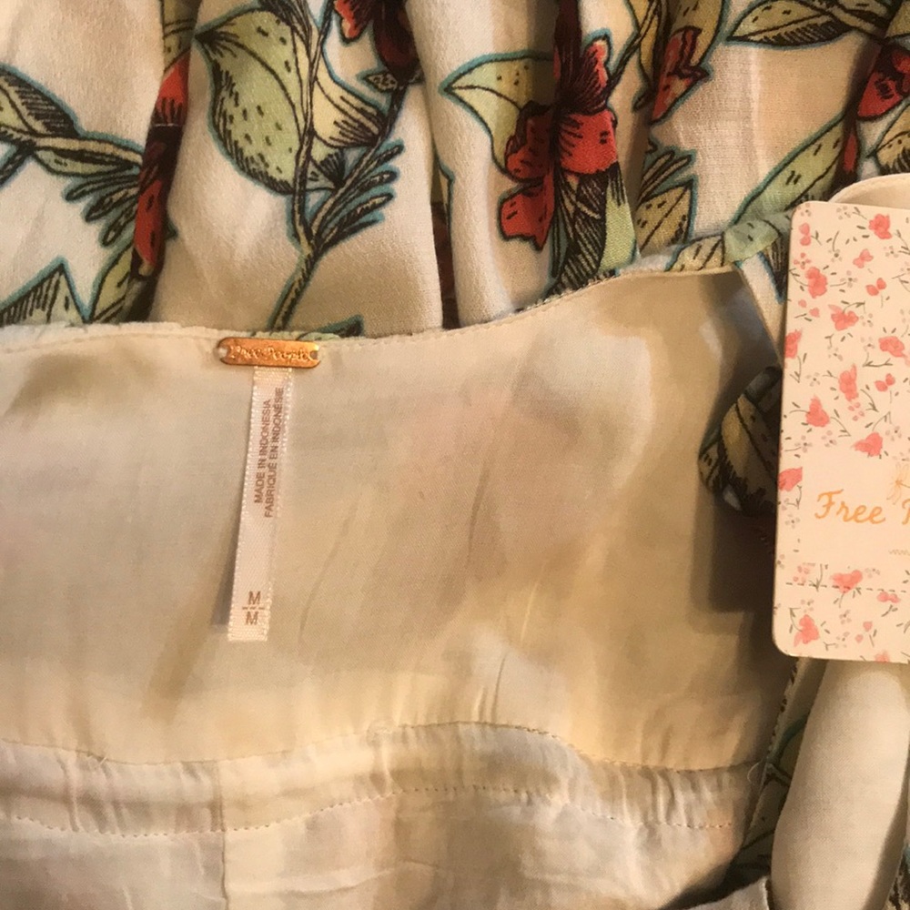 🆕 Free People Dear You Floral Mini-Dress Sundress - Picture 5 of 5